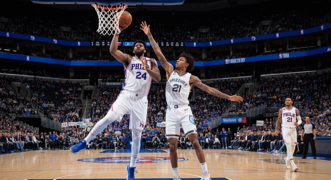 76ers vs Grizzlies